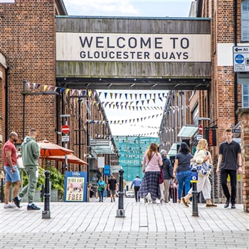 Gloucester Quays Shopping